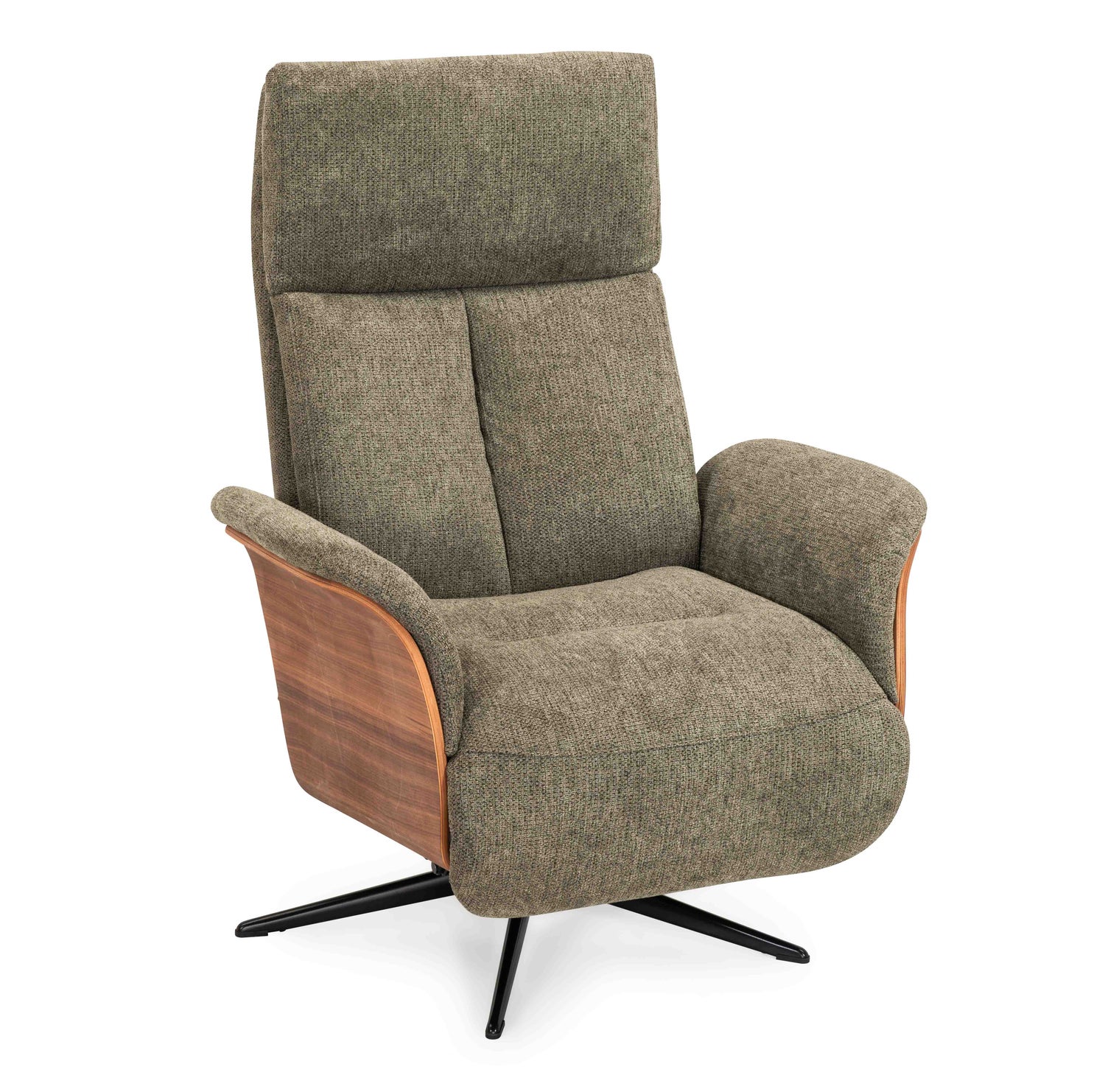 HJORT KNUDSEN 8292 RECLINER TUOLI KANGASVERHOILULLA